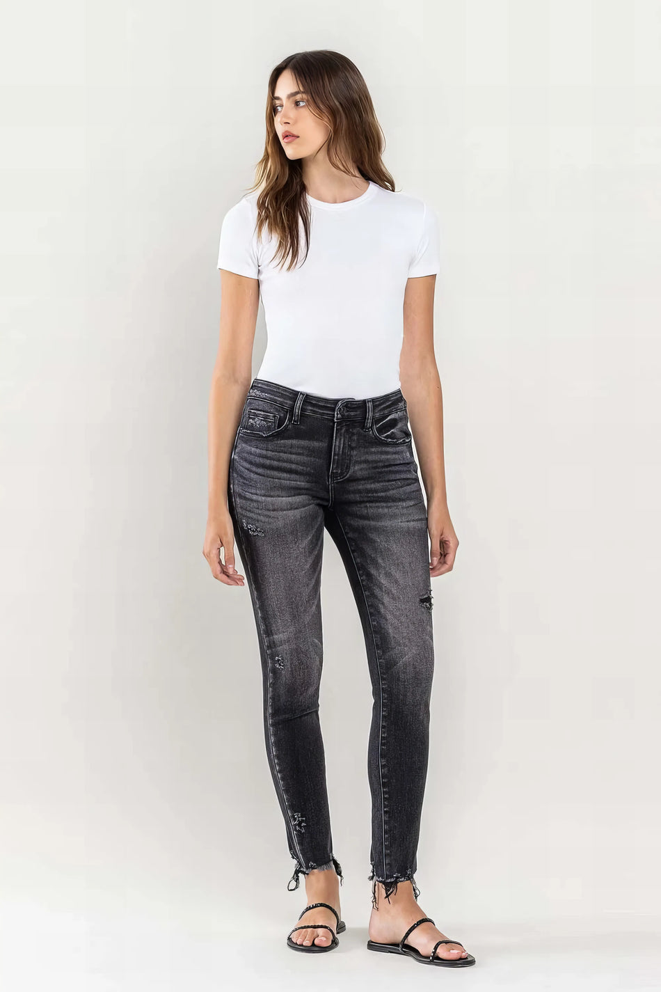 RawSway Skinny Crop Jeans
