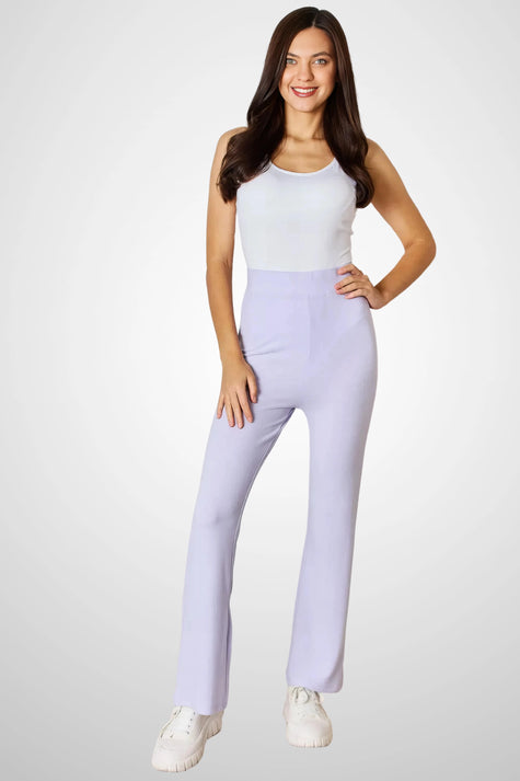 SoftRise Knit Flare Pants